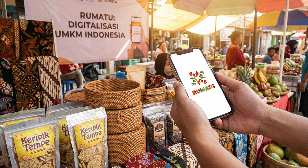 Rumatu Hadir untuk Mendukung UMKM Skala Kecil Bersaing di Era Digital